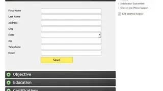 Go Resume Builder screenshot