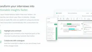 Go Transcribe screenshot