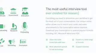 Go Transcribe screenshot