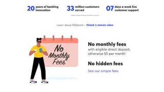 GO2bank screenshot