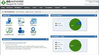 GoAnywhere MFT screenshot