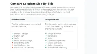 GoAnywhere OpenPGP Studio screenshot