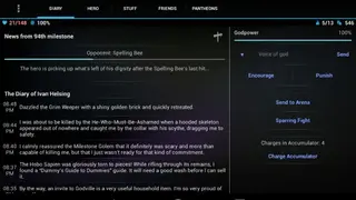 Godville screenshot