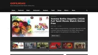GoFilms4u screenshot