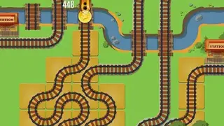 Gold Train FRVR: Best Railroad Connection Game screenshot