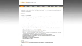 GoldenDict screenshot