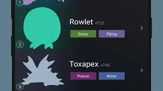 Goldex Pokedex screenshot