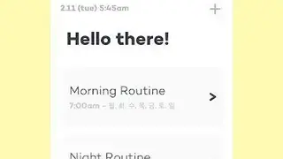 Good Morning: Ritual/Routine screenshot