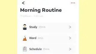 Good Morning: Ritual/Routine screenshot