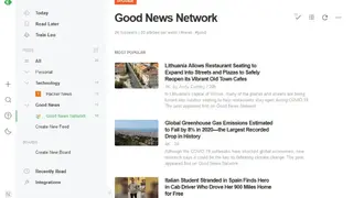 Good News RSS Feeds screenshot