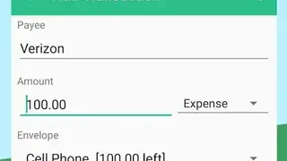 Goodbudget screenshot