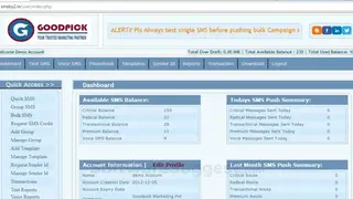 Goodpick SMS Gateway screenshot