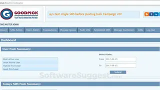 Goodpick SMS Gateway screenshot