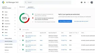 Google Ad Manager screenshot