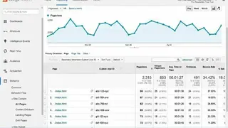 Google Analytics screenshot