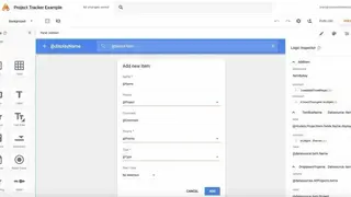 Google App Maker screenshot