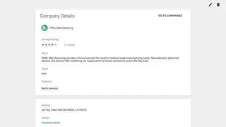 Google App Maker screenshot