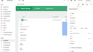 Google App Maker screenshot