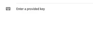 Google Authenticator screenshot
