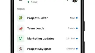 Google Chat screenshot