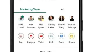 Google Chat screenshot