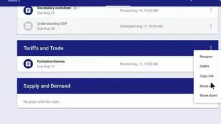 Google Classroom screenshot