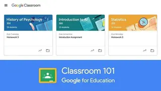 Google Classroom screenshot