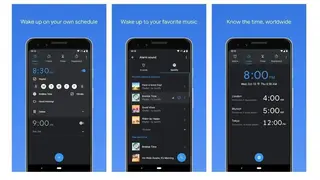 Google Clock screenshot