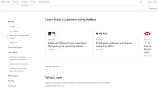Google Cloud Anthos screenshot