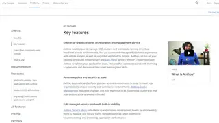 Google Cloud Anthos screenshot