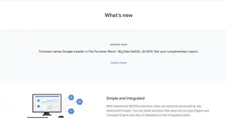 Google Cloud Datastore screenshot