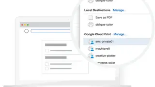 Google Cloud Print screenshot