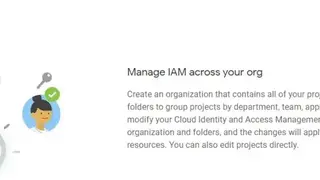 Google Cloud Resource Manager screenshot