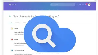 Google Cloud Search screenshot