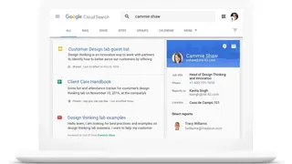 Google Cloud Search screenshot