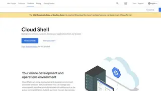 Google Cloud Shell screenshot