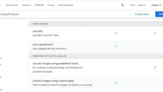Google Cloud Vision API screenshot