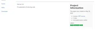 Google Code screenshot