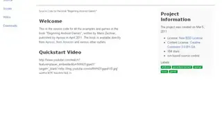 Google Code screenshot