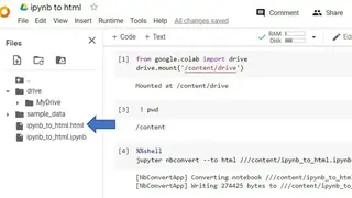 Google Colab screenshot