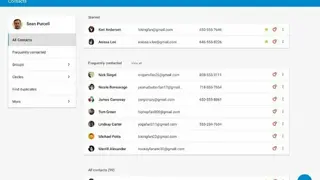 Google Contacts screenshot