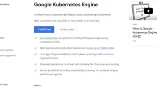 Google Container Engine (GKE) screenshot