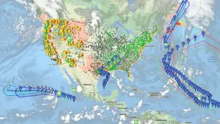 Google Crisis Map screenshot
