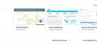 Google Data Studio screenshot