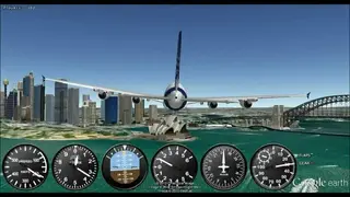 Google Earth Flight Simulator screenshot