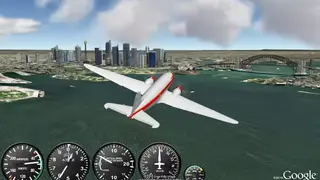 Google Earth Flight Simulator screenshot