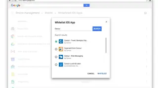Google endpoint management screenshot