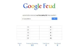 Google Feud screenshot