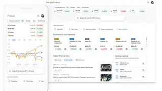 Google Finance screenshot
