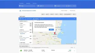 Google Flights screenshot